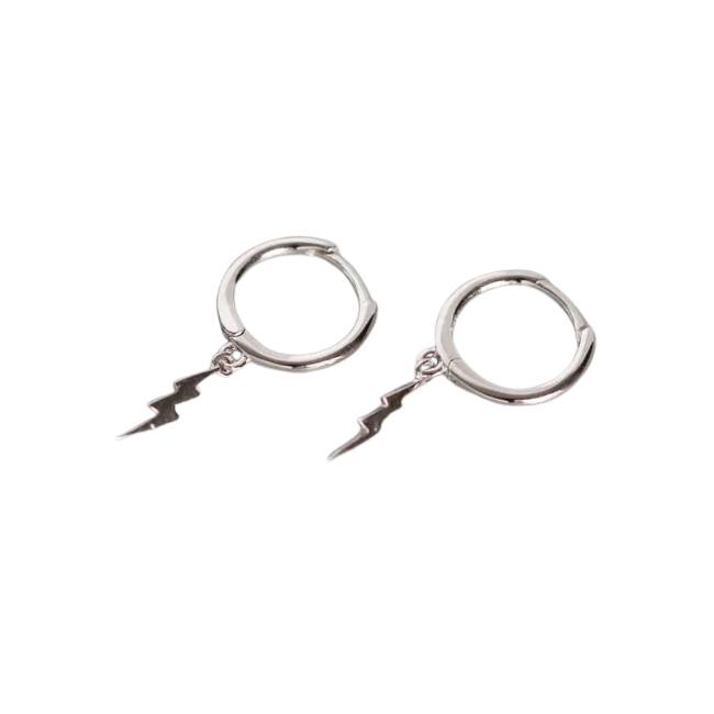 The Bev Single Earring (Silver)